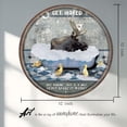 thumbnail image 2 of Vintage Round Tin Sign Get Naked Just Kidding This is A Half Don't Make It Weird Moose Retro Sign for Home Office Cafes Club Pub Funny Bathroom Wall Decor Housewarming Gift 12x12 Inches, 2 of 5