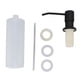 thumbnail image 1 of Dispensador de jabón para fregadero de cocina con rotación de 360° de acero inoxidable (300 ml, negro), 1 of 10