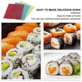 thumbnail image 5 of 3Pcs Kitchen Sushi Rolling Mat Non Stick Sushi Making Kit Japanese Plastic Sushi Roller Maker Homemade for Home Kitchen DIY Sushi Tool Plate Mat, 5 of 5