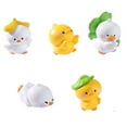 thumbnail image 6 of 5Pc Multifunctional Resins Duck Miniature Sculpture Tabletop Shelf Decors Cartoon Animal Figurines Home Office Ornaments, 6 of 7