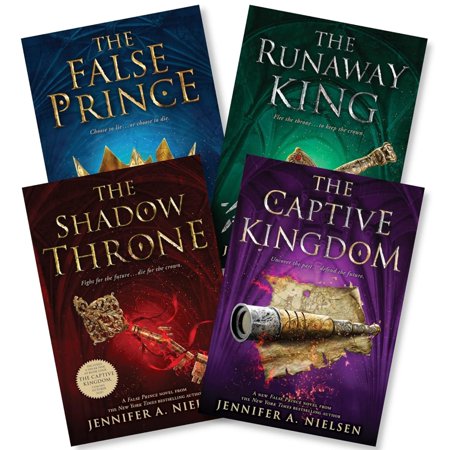 The Ascendance Series 4 Set Paperback Books 1-4 - The False Prince, The Runaway King, The Shadow Throne, & The Captive Kingdom