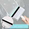 thumbnail image 1 of 2 in 1 Glass Wiper Window Cleaning Head Cleans Cloth Brush Washable Double-sided Clean Brushes Long Handle Kitchen Cleans Cloth Tools, 1 of 8