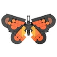 thumbnail image 5 of Monarch Butterfly Building Blocks Set 106PCS Orange & Black Butterfly Model Nature Inspired Insect Display Collectible DIY Construction Kit Desk Decor, 5 of 9