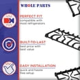 thumbnail image 5 of Whole Parts Range Side Burner Grate Part# WB31X27151 - Replacement & Compatible with Some GE and Hotpoint Ranges, 5 of 6