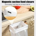 thumbnail image 6 of Foldable Trash Bag Holder, 7.3/4.9In Wall-Mounted Foldable Garbage Bag Holder with Magnetic Closure for Kitchen Cabinets Doors and Bathroom, 6 of 10