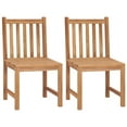thumbnail image 6 of vidaXL 4 Piece Patio Dining Set Solid Wood Teak, 6 of 10