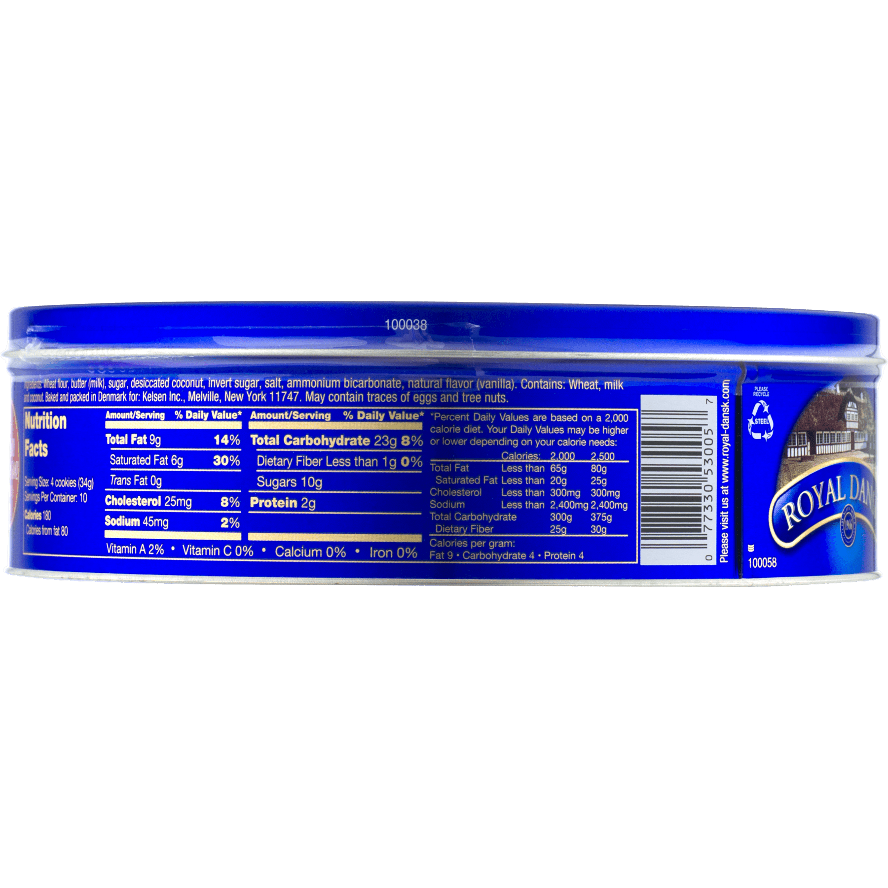 Buy Royal Dansk Danish Butter Cookies, 12 Oz Online at Lowest Price in