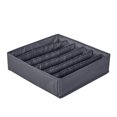 thumbnail image 1 of Caja de almacenamiento de ropa interior para el hogar con 6 rejillas grandes, cajón de armario plegable, caja de almacenamiento de ropa interior de poliéster, 1 of 6