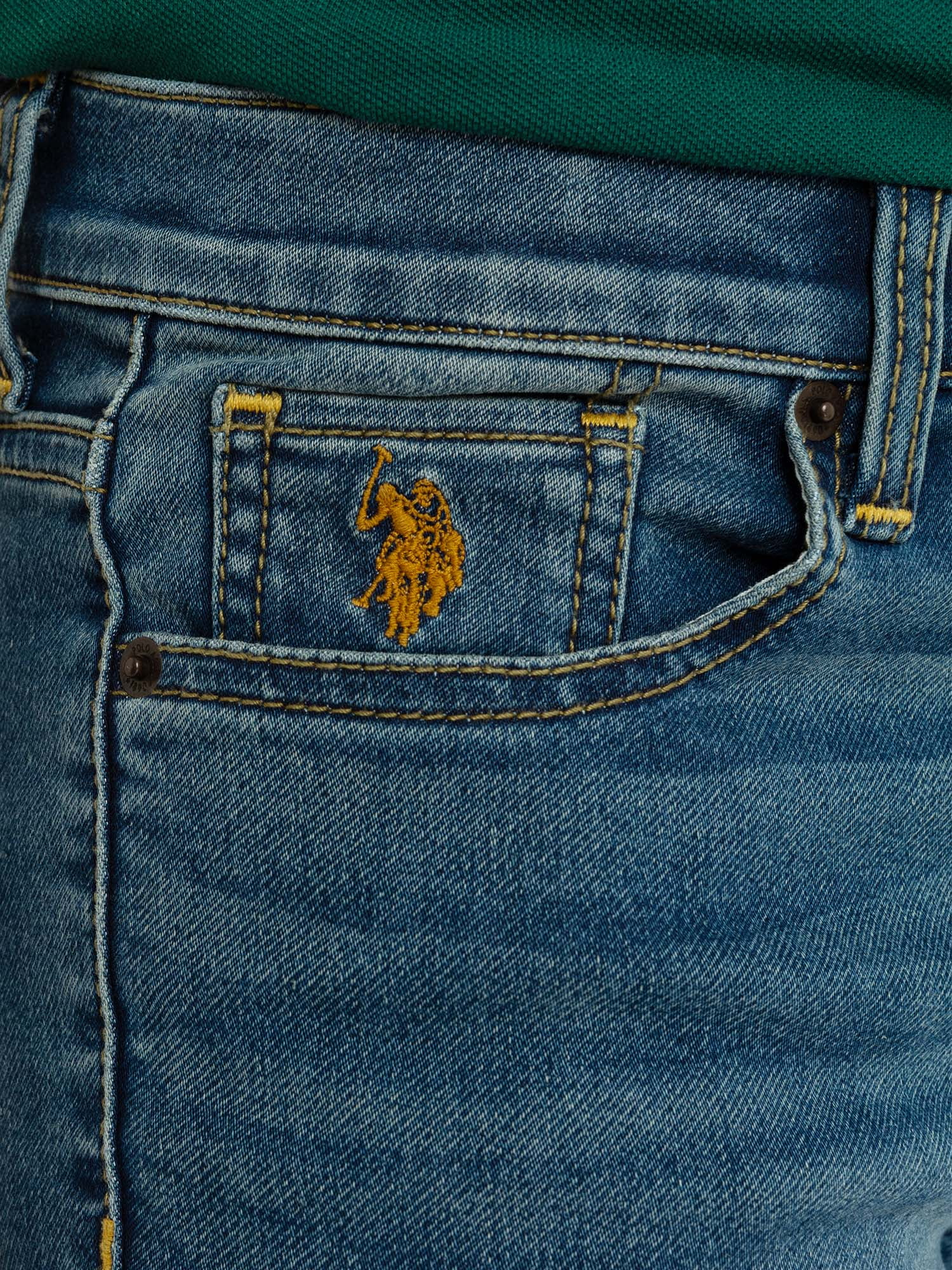 U.S. Polo Assn. Boys Skinny Knit Denim Jean, Sizes 4-18