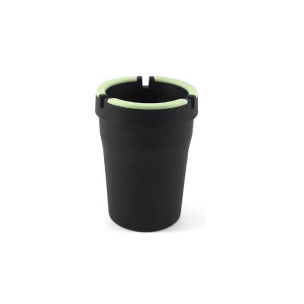 cigarette bucket with lid Glow Top Butt Bucket Car Cigarette Ashtray Odor Remover Glow In The Dark  Cup New