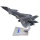 thumbnail image 5 of 1:72 Chengdu J-20 Fighter China modelo de avión militar con soporte de exhibición, colección de artesanía de fundición a presión Baoblaze Molde de caza de aviones, 5 of 8