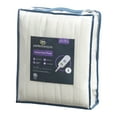 thumbnail image 4 of Serta Fleece to Sherpa Heated Throw, 50x60 inch, Ivory, 4 of 9