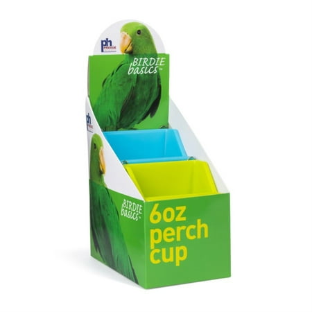 

Prevue Pet Products Inc Prevue Birdie Basics Perch Cups Assorted 6 Oz/12 Pk