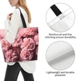 thumbnail image 3 of Easygdp Delicate Pink Carnations Bolsas Tote para Mujer, Bolsos de Hombro para Viaje, Bolsos de Mano de Gran Capacidad para Compras y Trabajo, 3 of 8