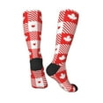 thumbnail image 4 of Junzan Fun Novelty Knee Warmer High Socks Maple Leaves1 Design, 4 of 9