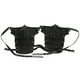 thumbnail image 5 of Cuero de Hombro medieval BLESIY Pauldron Guerrero Steampunk Arnés de pecho disfraz negro, 5 of 8