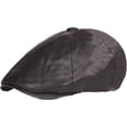thumbnail image 5 of CoCopeaunts Newsboy Hats for Women Men Retro Adult Red Berets Cabbie Hat Leather Ivy Cap Autumn Winter Driver Caps Newsboy Cap, 5 of 7