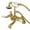 Brushed Brass, variant on Kingston Brass AE55T7 Aqua Vintage Wall Mount Tub Faucet with Hand Shower, Brushed Brass