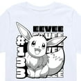 thumbnail image 3 of Pokémon - Happy Eevee Cute - Youth Short Sleeve Graphic T- Shirt, 3 of 5