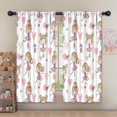thumbnail image 5 of Blackout Kids Curtains,Ballet Princess Heart Pattern Childrens Insulated Curtains Set Of 2,Bedroom Essentials,Toddler Room Decor 52"x63", 5 of 5