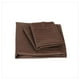 thumbnail image 1 of Juego de Sábanas Ana Victoria Tacto seda Matrimonial Chocolate 4pzas, 1 of 4