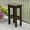 Weathered Acorn, variant on Highwood 3-pc Lehigh Garden Chair Set with 1 Square Side Table - Outdoor, Eco-friendly, Synthetic Wood