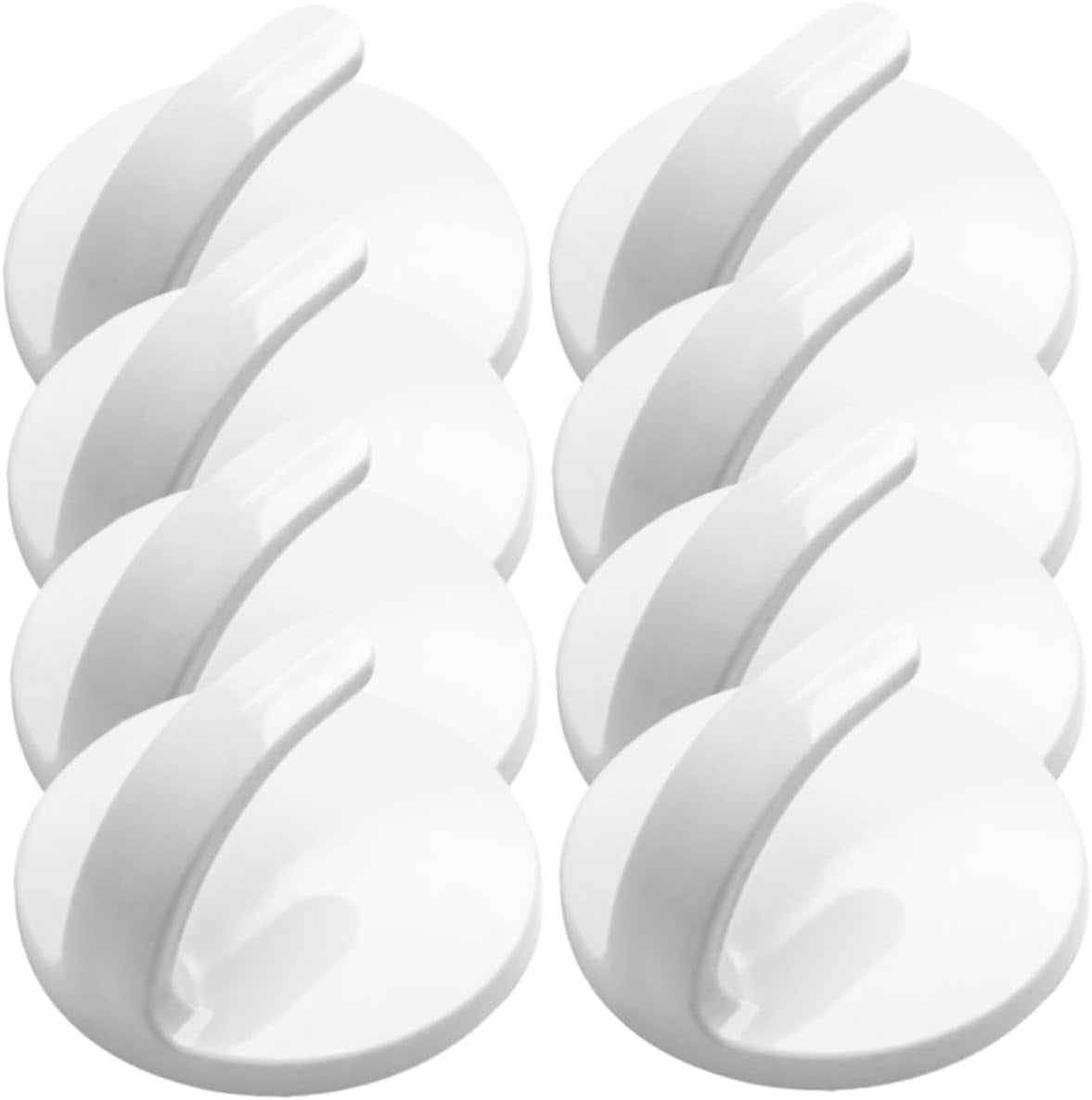 8pcs Hook Hooks for Fridge Locker Hooks Coat Hooks