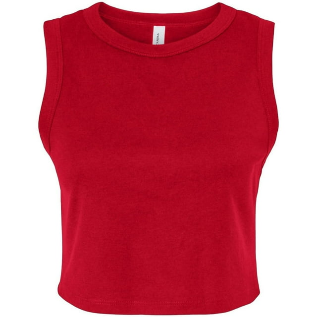 Bella + Canvas Womens Muscles Micro-Rib Tank Top