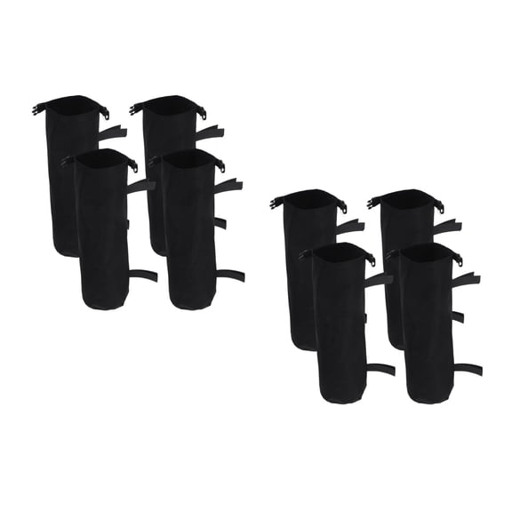 Hemoton 8 pcs Outdoor Canopy Weight Bags Heavy Duty Sand Bags for Tent Stability Sun Shelter Weights and Garden Canopy Anchor Weights Sturdy Sand Bags for Canopy Legs