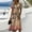 Camel, variant on Womens Spring Floral Printed Maxi Dress 2026 Elegant V Neck Belted Summer Wedding Prom Cocktail Beach Dresses