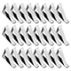 thumbnail image 2 of Clips para manteles Abrazaderas para manteles de acero inoxidable | Paquete de 24 clips de mesa para picnic, fiesta, boda, uso en exteriores e interiores | Los soportes resistentes a prueba de, 2 of 8