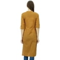 thumbnail image 1 of Phagun Kurti Tunique en Coton Col Mandarin Ethnique Décontracté, 1 of 2