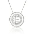 thumbnail image 1 of A-Z Alphabet Pendant Necklaces Charms Women Initial Letter Chain Necklace, 1 of 9