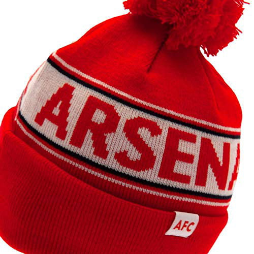 Arsenal FC Striped Ski Hat -