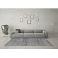 thumbnail image 3 of Ahgly Company Indoor Square Abstract Gray Modern Area Rugs, 3' Square, 3 of 4