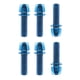 thumbnail image 4 of Kit de 6 tornillos para vástago de bicicleta, pernos para manillar, tornillos, suministros para reparación de discos de bicicleta Azul, 4 of 9