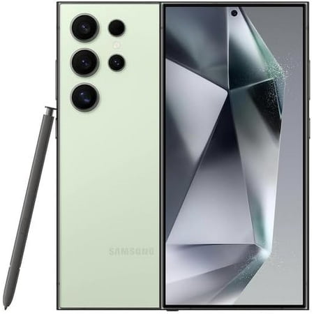 Samsung Galaxy S24 Ultra 1TB Unlocked Android Cell Phone with 200MP Camera, Titanium Green