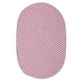 thumbnail image 1 of Colonial Mills Rug AY71R096X132 8 x 11 ft. Daybreak Kids Braided Rug  Passion Pink, 1 of 1