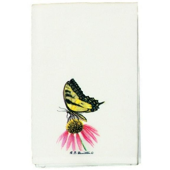 Betsy Drake GT051 Tiger Swallowtail Butterfly Guest Towel