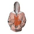 thumbnail image 2 of Sudadera con capucha informal de otoño para hombre, sudadera holgada con capucha, sudadera con cremallera Y2k, sudadera nueva de moda con estampado de gatito y zorro, 2 of 5