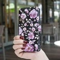 thumbnail image 6 of ELEHOLD Flip Wallet Phone Case For Samsung Galaxy A56 5G, Cute Butterfly Floral PU Leather Elegant Folio Design Card Slots, Kickstand  Magnetic ClosureShockproof Case Cover ,E, 6 of 6