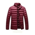 thumbnail image 1 of Veste en Duvet Imperméable pour Hommes, Légère, Isolée, avec Capuche, Manteau d'Hiver, 1 of 2