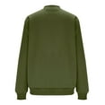 thumbnail image 4 of cocolona Fall Jackets Womens Zip Up Sweatshirts Tops Long Sleeve Casual Solid Color Jacket Coats with Pockets Winter Outfits, 4 of 8