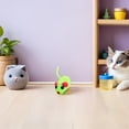 thumbnail image 2 of 6pcs juguete de ratón de cuerda elástica ratón divertido gato jugando accesorios gato juguete interactivo juguete (color aleatorio), 2 of 6
