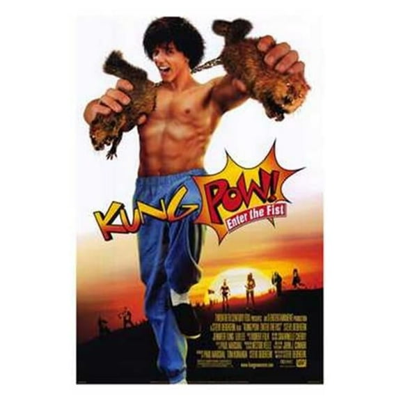 Kung-Pow Enter the Fist Movie Poster - 11 x 17 in.