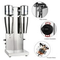 thumbnail image 6 of Double Head Milkshake Maker Machine,110V Electric Beverage Blender with 2 Stainless Steel Cups,2 Speed Adjustable Milkshake Machine for Protein Shakes, and Cocktails…, 6 of 7