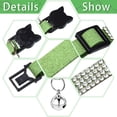 thumbnail image 3 of Mumup 4 Pieces Rhinestones Cat Collars Breakaway Cat Collar with Bell Bling Pet Accessories with Soft Velvet, 3 of 7