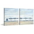 thumbnail image 2 of Marmont Hill Sunny Day at the Beach Diptych, 2 of 7