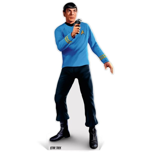 Prime Party Star Trek Mr Spock Life-Size Cardboard Cutout Standee, Party Decoration, 83 in