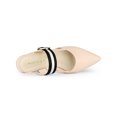 thumbnail image 4 of BLISSFUL STEP Women's Pointed Toe Slingback Pumps, 4 of 7